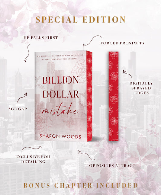 Billion Dollar Mistake Foiled and Sprayed Edge Paperback